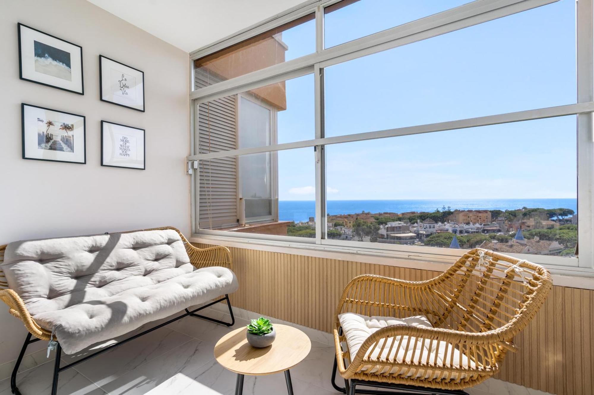 Modern Studio Apartment With Sea Views 5 Min From The Beach Sitio de Calahonda 외부 사진